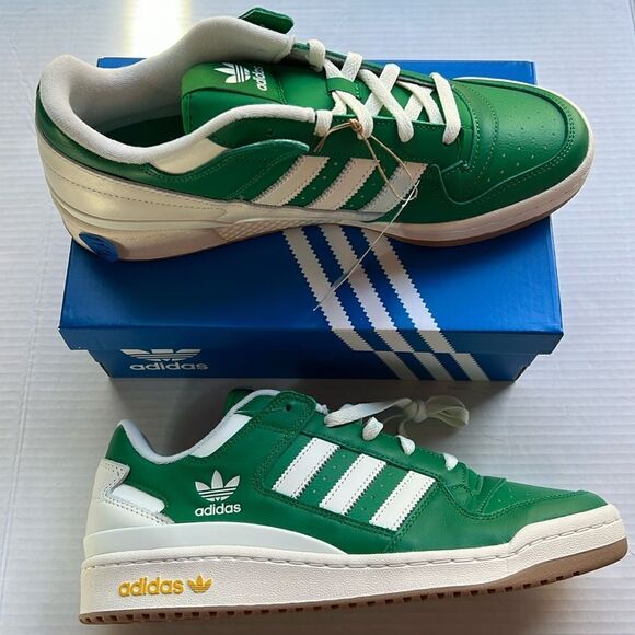 adidas Other - adidas originals Forum Low LEC Green/Off-White/gold sneakers